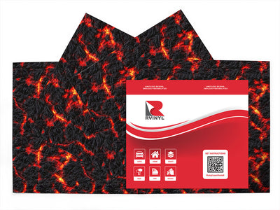 saint helens lava Craft Vinyl Sheet Pack