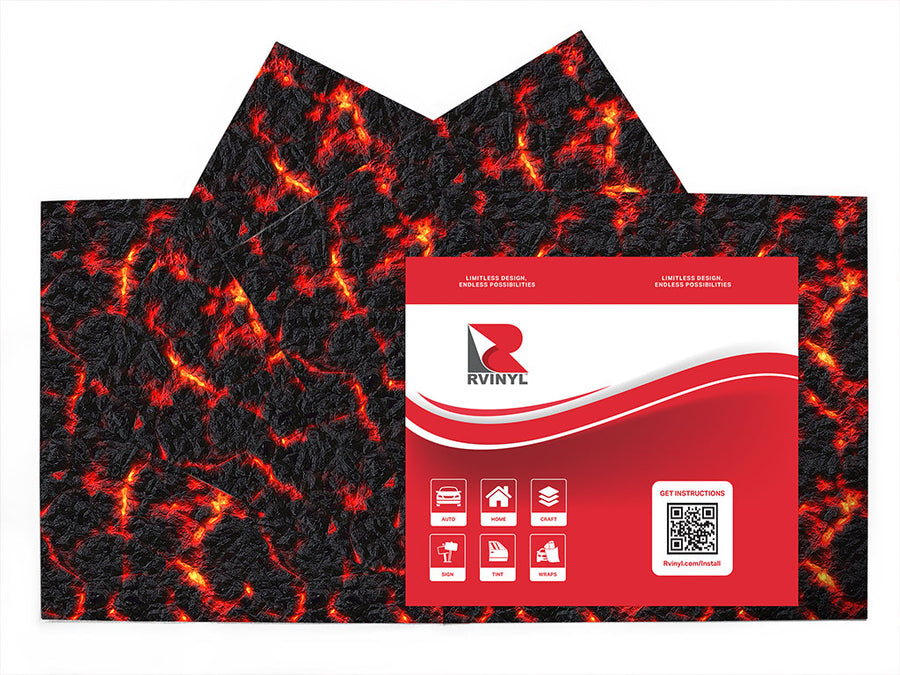 saint helens lava Craft Vinyl Sheet Pack