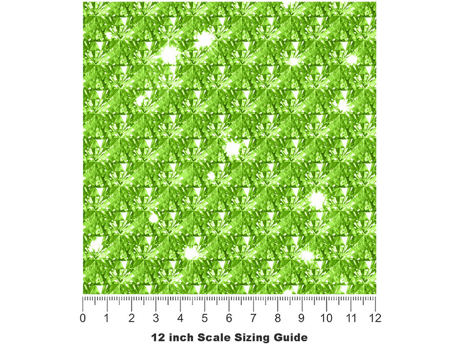 Saint John Gemstone Vinyl Film Pattern Size 12 inch Scale~Rwraps Saint John Gemstone Sizing Chart~2