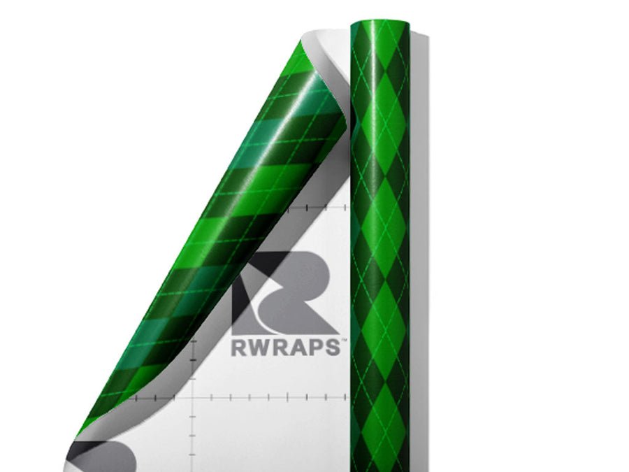 Salad for Lunch Argyle Wrap Film Sheets~Rwraps Series 914 Salad for Lunch Argyle Scrolled Sheet~3