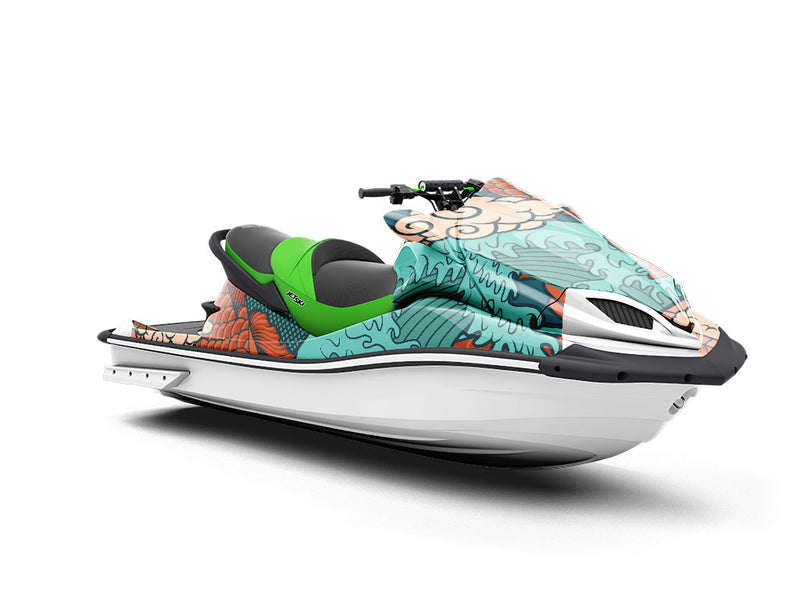 Salmon Eggs Food Jet Ski Vinyl Customized Wrap