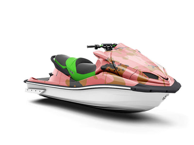 Salmon Graffiti Camouflage Jet Ski Vinyl Customized Wrap