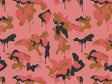 Salmon Graffiti Camouflage Vinyl Wrap Pattern~Rwraps Series 914 Digitally Printed Vinyl Wrap~0