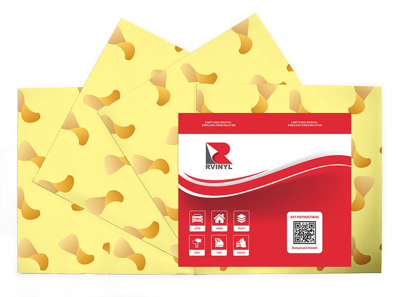 salted crunch vegetable Craft Vinyl Sheet Pack