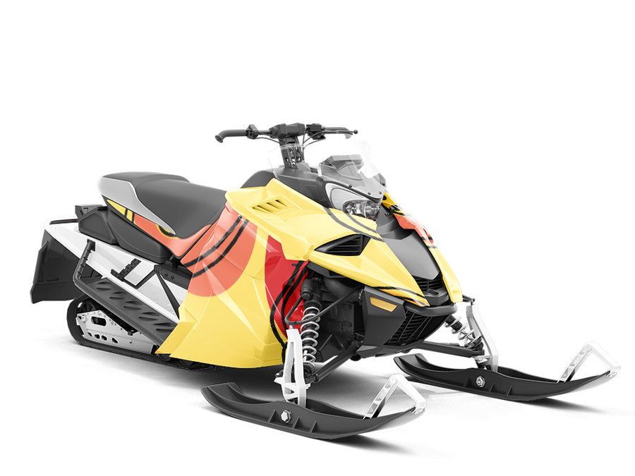 Samba Dance Fruit Custom Wrapped Snowmobile