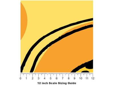 Samba Dance Fruit Vinyl Film Pattern Size 12 inch Scale~Rwraps Samba Dance Fruit Sizing Chart~2