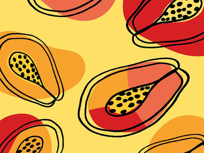 Samba Dance Fruit Vinyl Wrap Pattern~Rwraps Series 914 Digitally Printed Vinyl Wrap~0