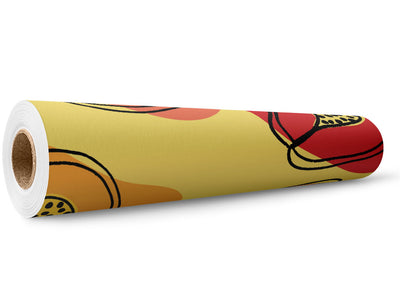 Samba Dance Fruit Wrap Film Wholesale Roll~Rwraps Series 914 Digitally Printed Vinyl Roll~5