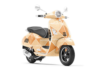 Sandstone Foundations Mosaic Vespa Scooter Wrap Film