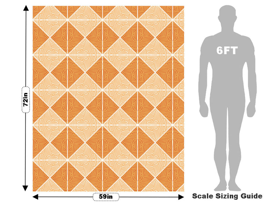 Sandstone Foundations Mosaic Vehicle Wrap Scale~Rwraps Series 914 Sandstone Foundations Mosaic Measurements~1
