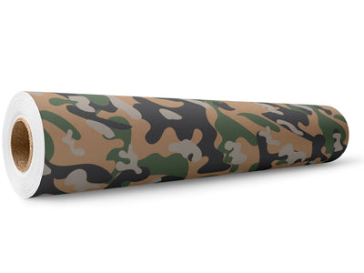 Sandstone Woodland Camouflage Wrap Film Wholesale Roll~Rwraps Series 914 Digitally Printed Vinyl Roll~5