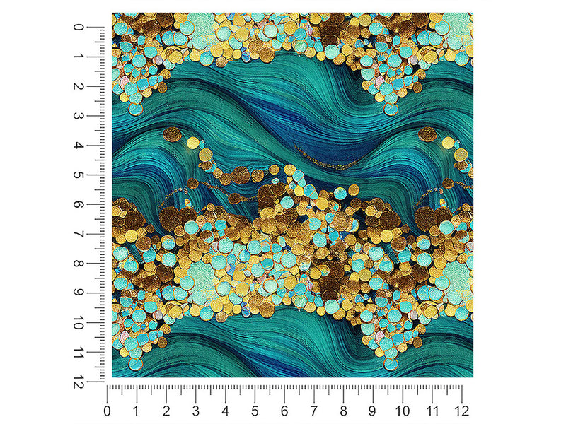 sandy stream water 1ft x 1ft Craft Sheets