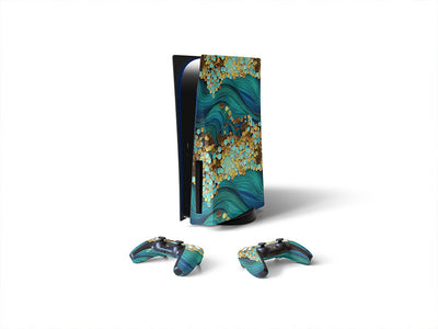 sandy stream water Sony PS5 DIY Skin