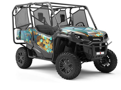 Sandy Stream Water Utility Vehicle Vinyl Wrap