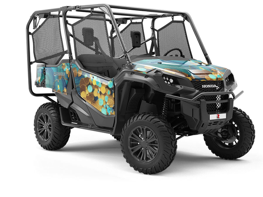 Sandy Stream Water Utility Vehicle Vinyl Wrap