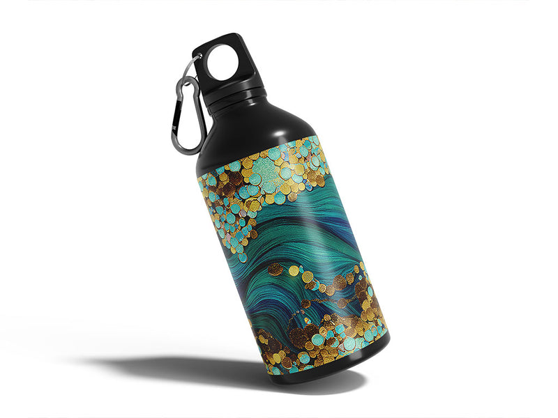 sandy stream water Water Bottle DIY Stickers