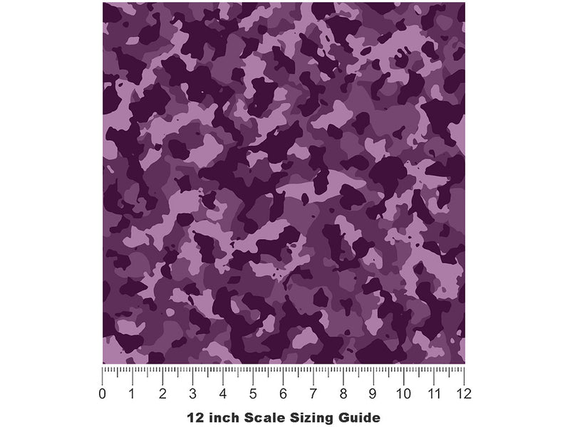 Sangria Multicam Camouflage Vinyl Film Pattern Size 12 inch Scale~Rwraps Sangria Multicam Camouflage Sizing Chart~3