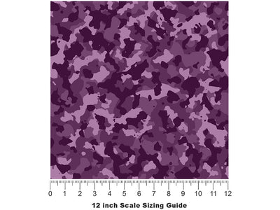 Sangria Multicam Camouflage Vinyl Film Pattern Size 12 inch Scale~Rwraps Sangria Multicam Camouflage Sizing Chart~3