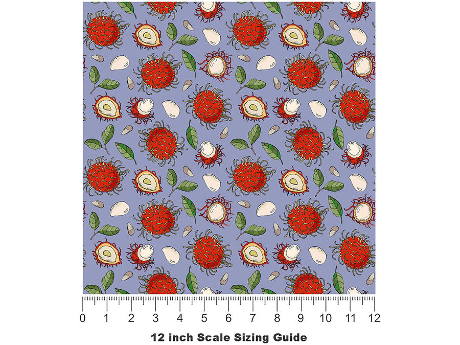 Santo Tomas Fruit Vinyl Film Pattern Size 12 inch Scale~Rwraps Santo Tomas Fruit Sizing Chart~2