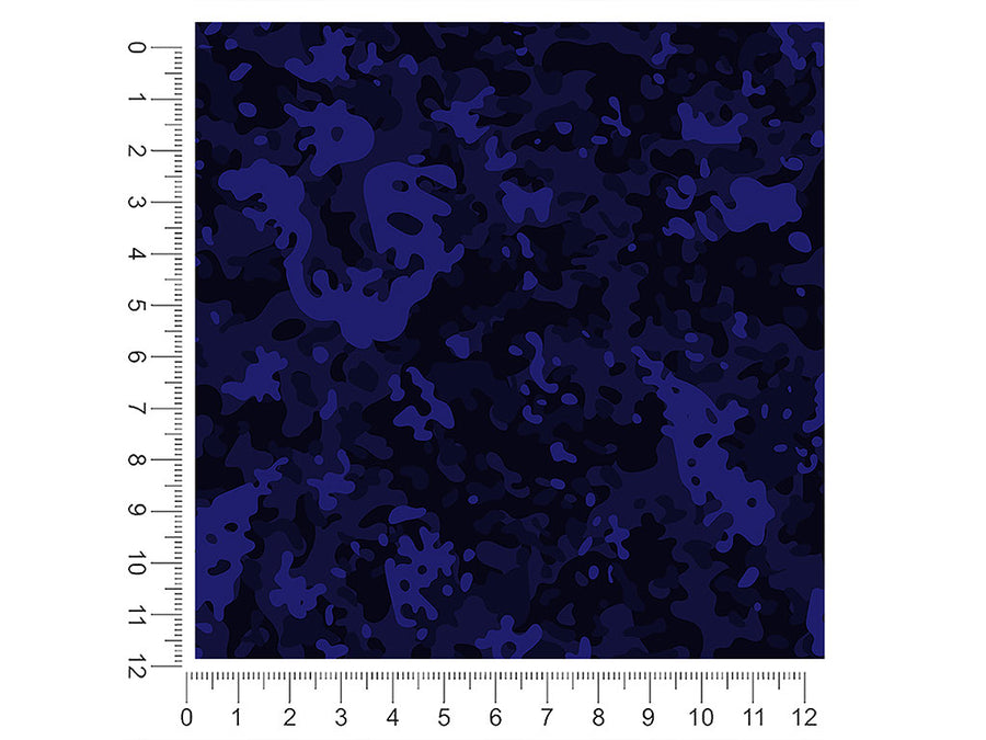 sapphire flecktarn camouflage 1ft x 1ft Craft Sheets