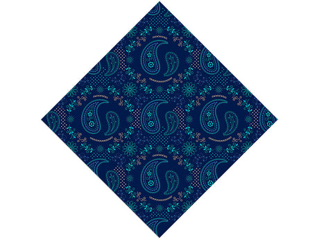 Sapphire Yin Yang Paisley Vinyl Wrap Pattern