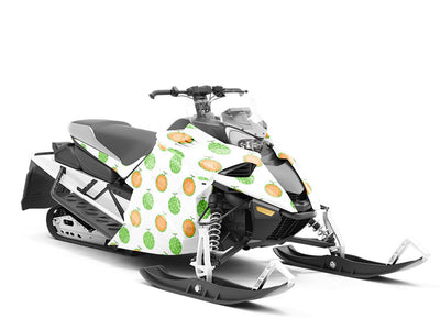 Sarahs Choice Fruit Custom Wrapped Snowmobile