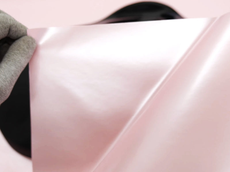 Rwraps Satin Metallic Sakura Pink Film~Rwraps Satin Metallic Sakura Pink Vinyl Liner~1