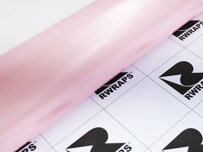 Rwraps Satin Metallic Sakura Pink Film~Rwraps Satin Metallic Sakura Pink Vinyl Roll~1