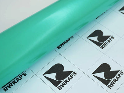 Rwraps Satin Metallic Turquoise Film~Rwraps Satin Metallic Turquoise Vinyl Roll~1