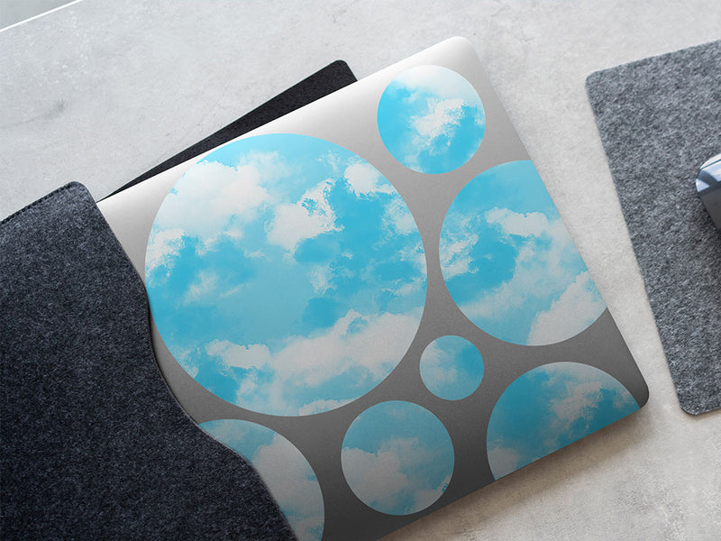satisfying spring sky DIY Laptop Stickers