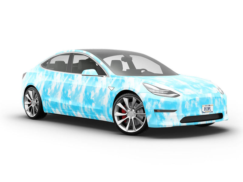 Satisfying Spring Sky Vehicle Vinyl Wrap