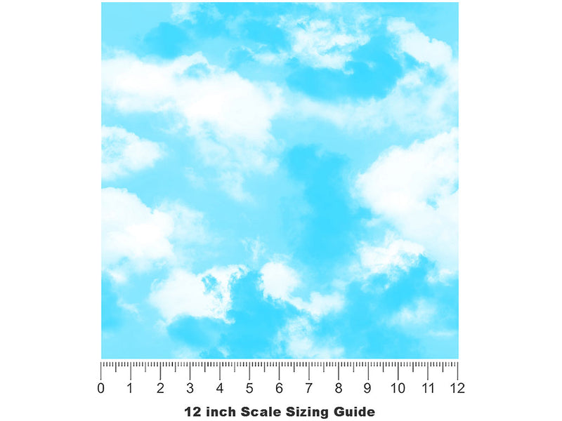 Satisfying Spring Sky Vinyl Film Pattern Size 12 inch Scale~Rwraps Satisfying Spring Sky Sizing Chart~2