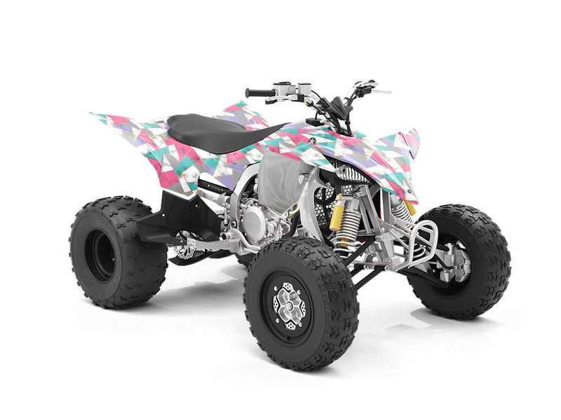 Saturated Shards Tile ATV Wrapping Vinyl