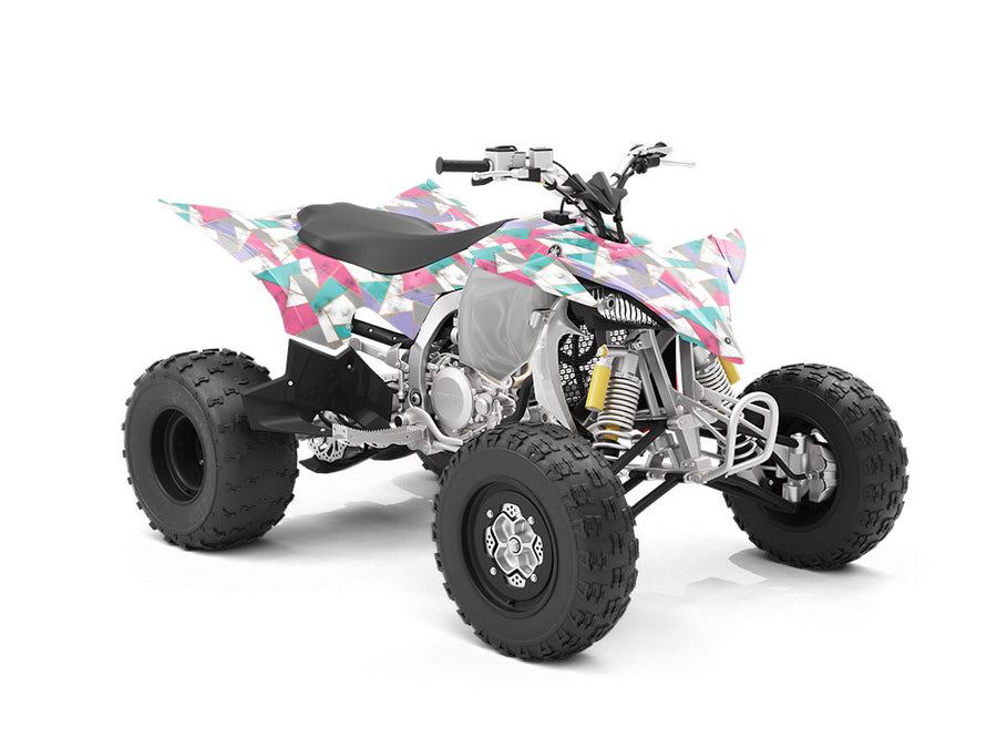 Saturated Shards Tile ATV Wrapping Vinyl