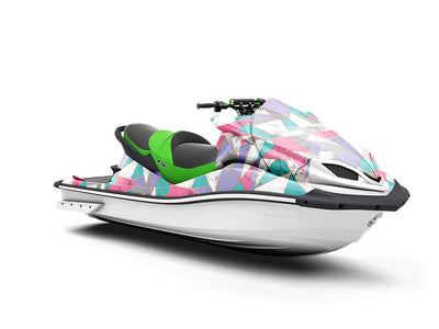 Saturated Shards Tile Jet Ski Vinyl Customized Wrap