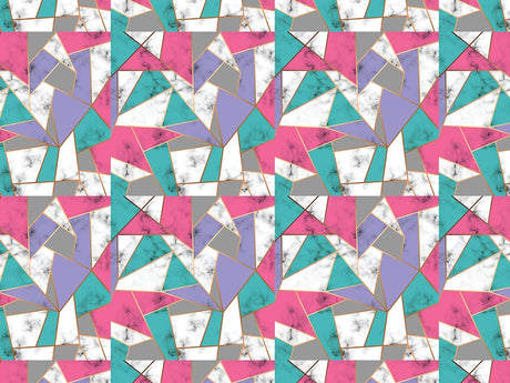 Saturated Shards Tile Vinyl Wrap Pattern~Rwraps Series 914 Digitally Printed Vinyl Wrap~0