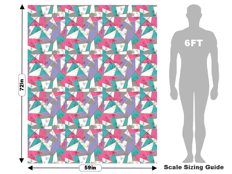 Saturated Shards Tile Vehicle Wrap Scale~Rwraps Series 914 Saturated Shards Tile Measurements~2