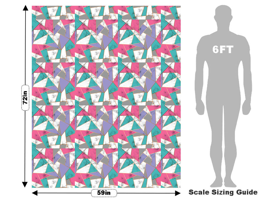 Saturated Shards Tile Vehicle Wrap Scale~Rwraps Series 914 Saturated Shards Tile Measurements~2