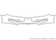 aura Avery Dennison Clear Bra Bumper Precut PPF Diagram