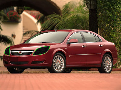 saturn aura 2007-2009 Headlight Tint Location