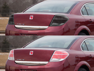 aura Before and After Smoked Taillights