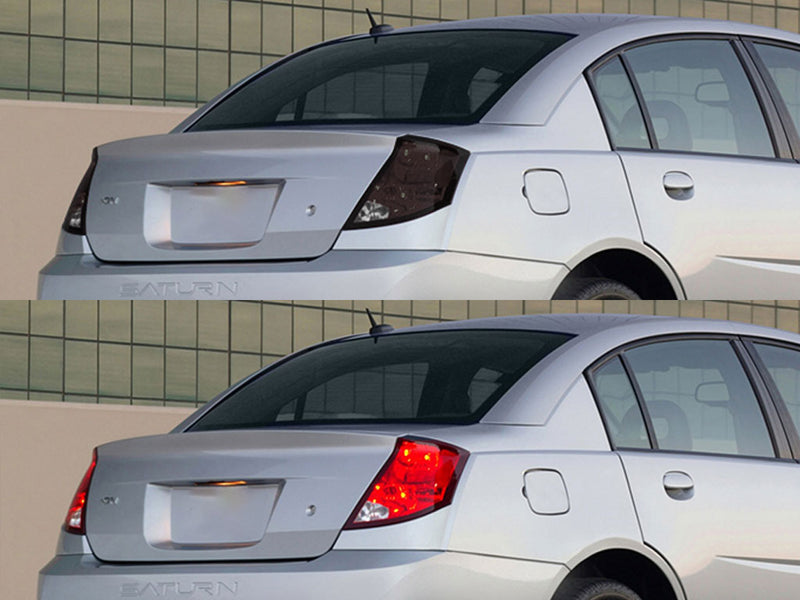 ion (sedan) Before and After Smoked Taillights