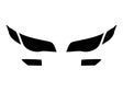saturn ion 2003-2007 (coupe) 3M Pro Shield Headlight Protecive Film