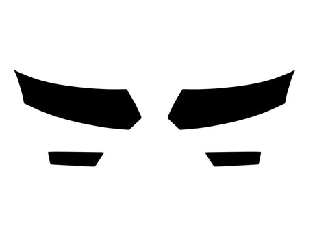 saturn ion 2003-2007 (sedan) 3M Pro Shield Headlight Protecive Film