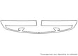 l-series Avery Dennison Clear Bra Bumper Precut PPF Diagram