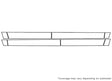 outlook Avery Dennison Clear Bra Door Cup Precut PPF Diagram