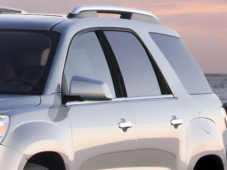 saturn outlook 2007-2010 Brushed Aluminum Black Pillar Cover Diagram