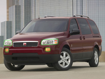 saturn relay 2005-2007 Headlight Protection Installation Location