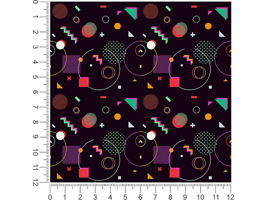 saturn scout abstract geometric 1ft x 1ft Craft Sheets