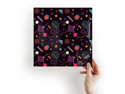 saturn scout abstract geometric Craft Sheets